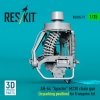 RESKIT RSU35-0073 AH-64 Apache M230 chain gun (in parking position) for Trumpeter kit (3D Printed) 1/35